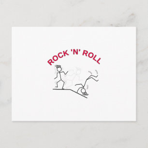 Rock 'N' Roll Postkarte