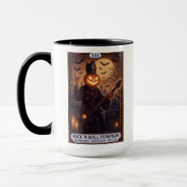 Rock ’N Roll Pumpkin Tasse - Gothic Tarot Card