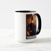 Rock ’N Roll Pumpkin Tasse - Gothic Tarot Card (VorderseiteRechts)