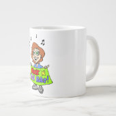 ROCK 'N ROLL REGELN Jumbo-Tasse (Vorderseite Rechts)