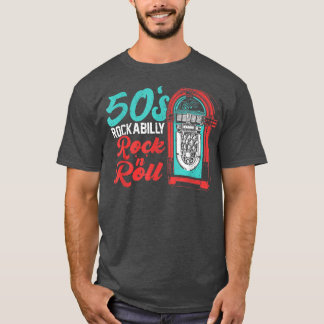 Rock 'N' Roll Rock Music Rockabilly der 50er Jahre T-Shirt