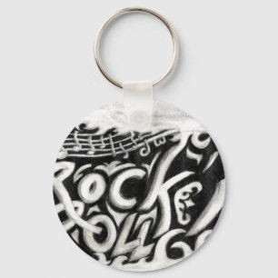 Rock n Roll Schlüsselanhänger