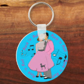 Rock ' n Roll Schlüsselanhänger (Vorderseite)