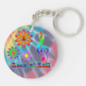 Rock n' Roll Schlüsselanhänger (Rückseite)