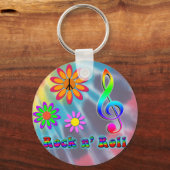 Rock n' Roll Schlüsselanhänger (Vorderseite)