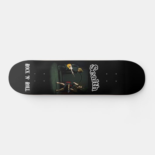 Rock 'n' Roll Sealth Skateboard Mini-Bild (Horizontal)