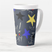 Rock-N-Roll Skull Latte Tasse 2 von 2 (Rechte Ecke)