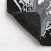 Rock n' Roll Skulls Mousepad (Ecke)