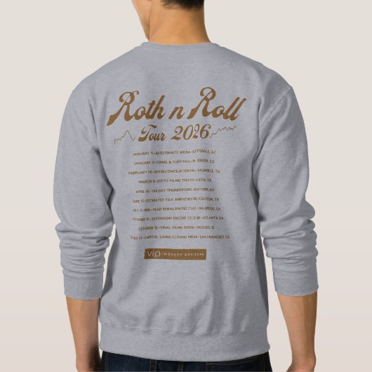 Rock n Roll Sweatshirt (Rückseite)
