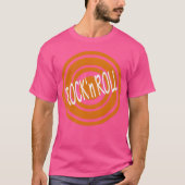 Rock n Roll White Word girl T-Shirt (Vorderseite)