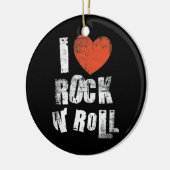 Rock N Rolle Keramikornament (Links)
