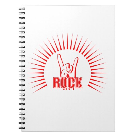 Rock Notizblock (Vorderseite)
