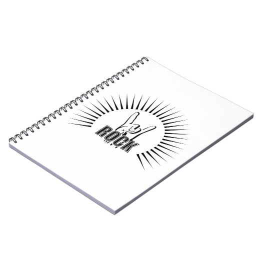 Rock Notizblock (Linke Seite)