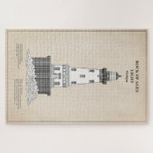 Rock of Ages Lighthouse - Michigan - SBD Puzzle (Horizontal)
