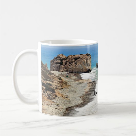 Rock of Aphrordite, Cyprus, Kaffeetasse (Links)