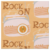 Rock on 50 Radio Stoff (Nahaufnahme)