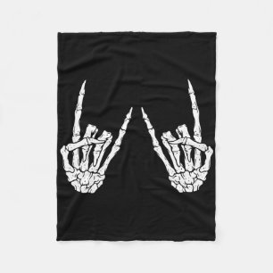 Rock on Band Rock and Roll Halloween Kostüme Männe Fleecedecke