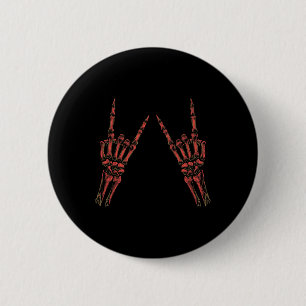 Rock on Band T-Shirts für Frauen Rock and Roll s f Button