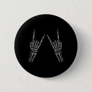 Rock on Band T-Shirts für Frauen Rock and Roll s f Button