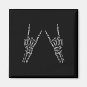 Rock on Band T-Shirts für Frauen Rock and Roll s f Magnet