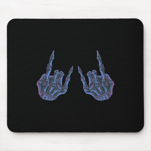Rock on Band T-Shirts für Frauen Rock and Roll s f Mousepad (Vorne)