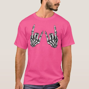 Rock on Band T-Shirts für Frauen Rock and Roll T S
