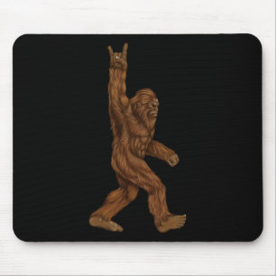 Rock On Bigfoot - Concept Buddy - Hand Drawn Sasqu Mousepad