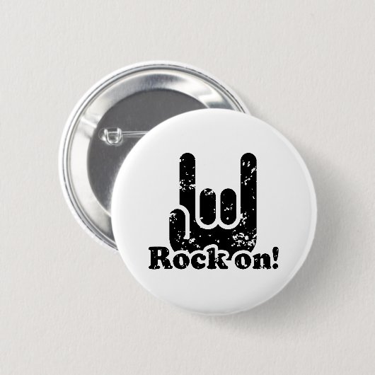 Rock On Button (Vorne & Hinten)