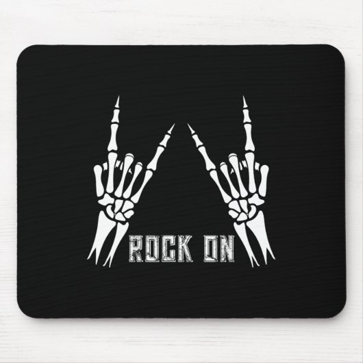 Rock on Bynd T-Shirts für Frauen Rock and Roll s f Mousepad (Vorne)