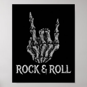 Rock on Bynd T-Shirts für Frauen Rock and Roll s f Poster