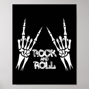 Rock on Bynd T-Shirts für Frauen Rock and Roll s f Poster