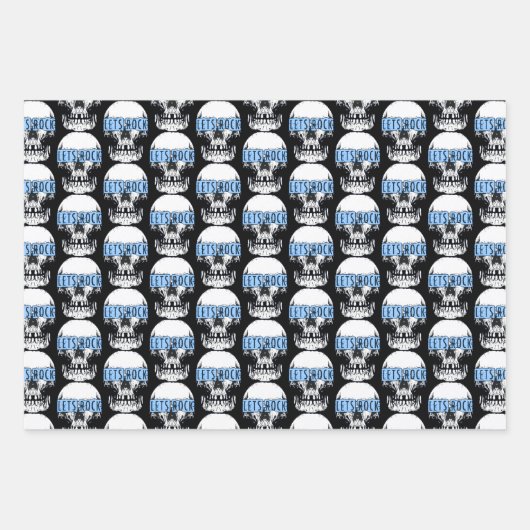 Rock on Collection Geschenkpapier Set (Vorderseite 2)