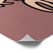 ROCK ON custom color poster (Ecke)