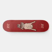 ROCK ON custom monogram skateboards (Horizontal)