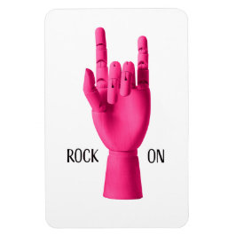 Rock On! Flexibler Fotomagnet Magnet