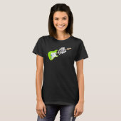 Rock On Guitar Neck - With A Sweet Rock & Roll Ske T-Shirt (Vorne ganz)