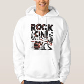 Rock on hoodie (Vorderseite)