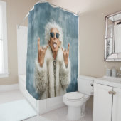 Rock On in Style Duschvorhang (Beispiel)