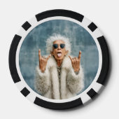 Rock On in Style Pokerchips (Rückseite)