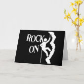 Rock On Karte (Gelbe Blume)