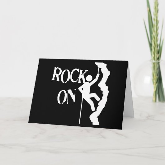 Rock On Karte (Vorderseite)