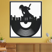 Rock On Leinwanddruck (Insitu (Wohnzimmer))