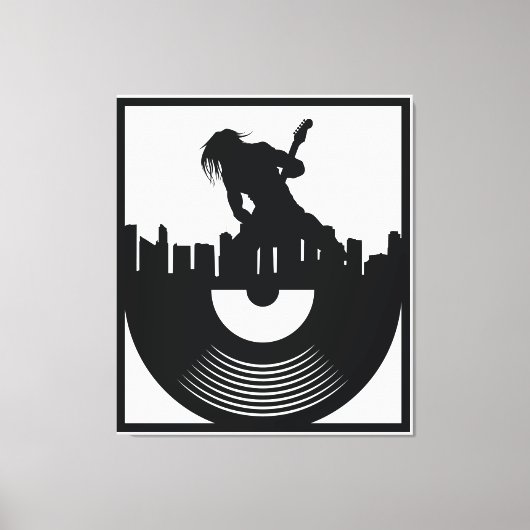 Rock On Leinwanddruck (Vorderseite)