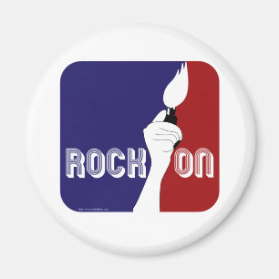 Rock-On-Logo Magnet