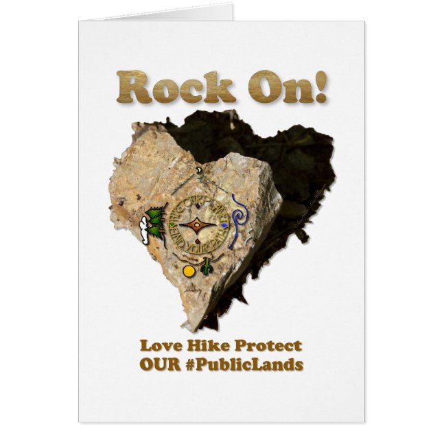 ROCK ON! Love Hike Protect Our Public Lands (Vorne)