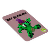 Rock on Mini Mon Magnet (Rechte Seite)