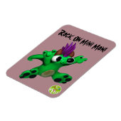 Rock on Mini Mon Magnet (Linke Seite)