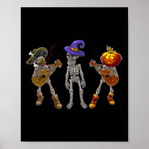 Rock on Nd Rock and Roll Men Halloween Costu Poster