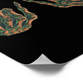 Rock On Rock Star Buddy Konzert - Halloween Skelet Poster (Ecke)