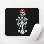 Rock on Rocker Skeleton Hands Kostüm Funny Hallow Mousepad (Mit Mouse)